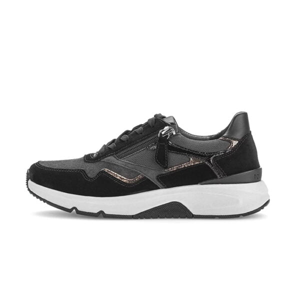 56.896.39 DARK GREY/SCHWARZ/BRONCE - GABOR